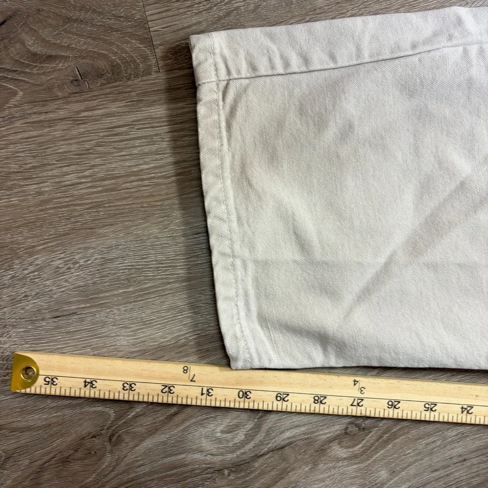 Carhartt Canvas Pants 46x32 B72 STN Beige MAde in USA 100% Cotton Work